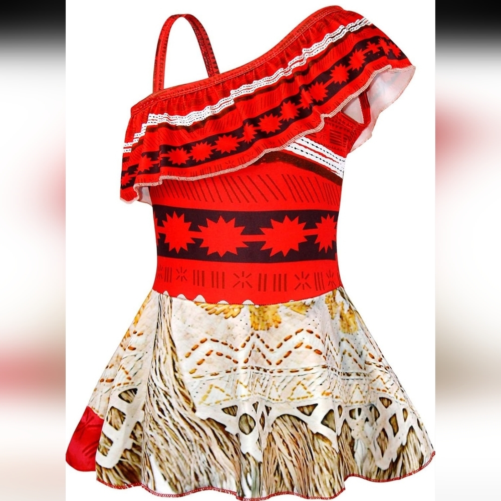 AmzBarley Girls One-Piece Swimwear Bathing Suit Kids Adventure Outfit Swimsuits